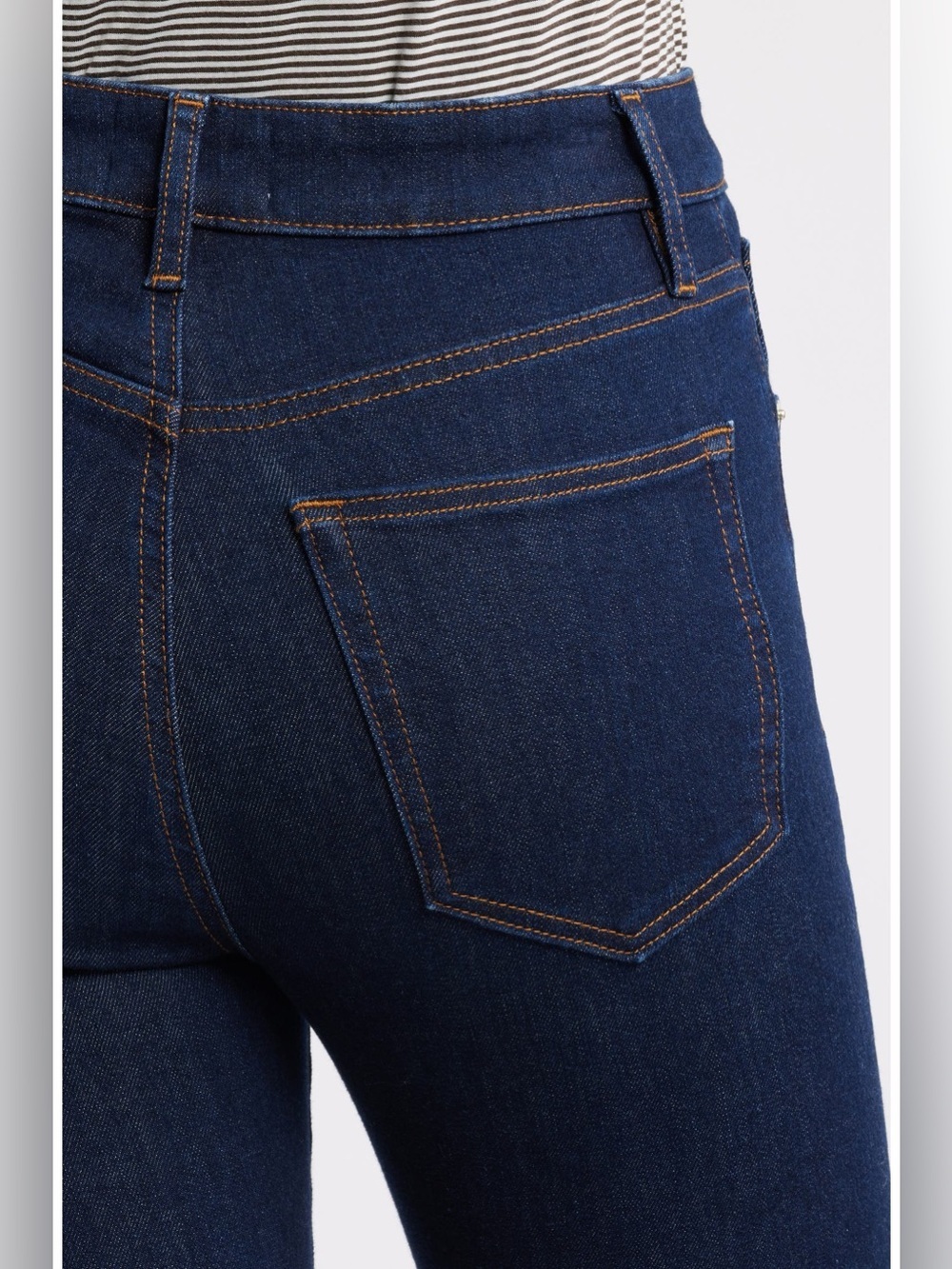 Frame The Reboot High Waist Crop Flare Jeans - Picture 4 of 9
